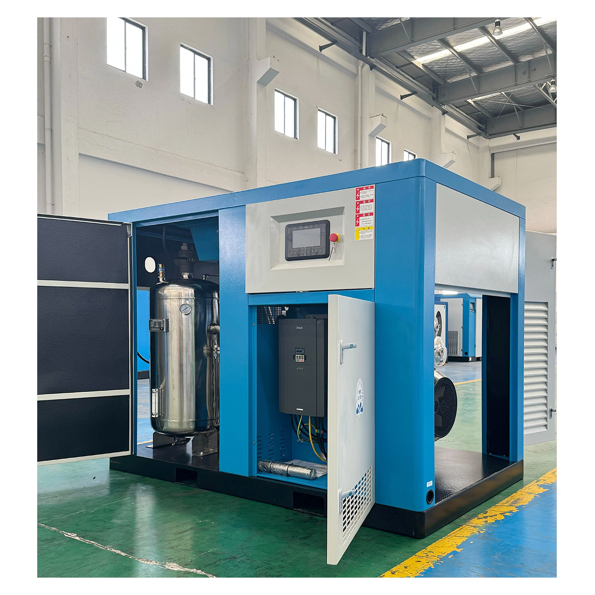 Compact VSD Screw Compressor
