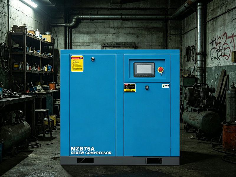 Screw Compressor with Intelligent Controller
