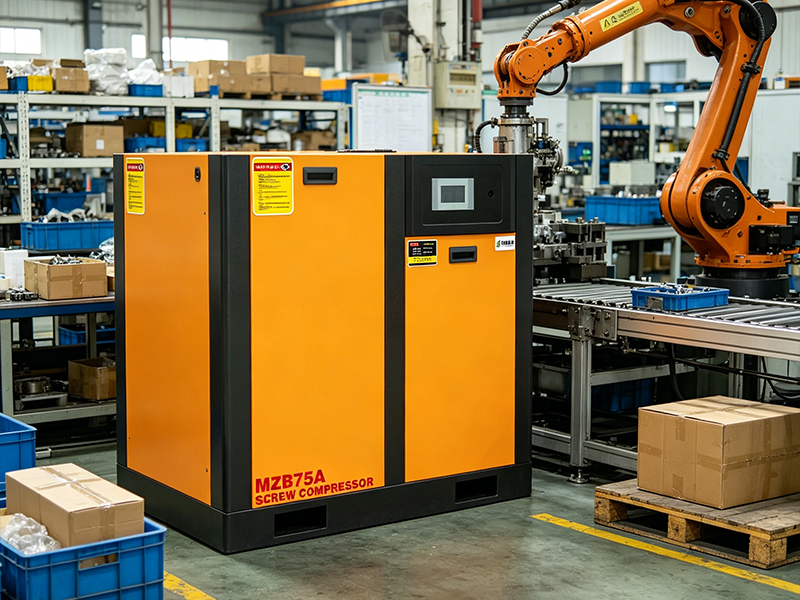 High Efficiency Screw Compressor