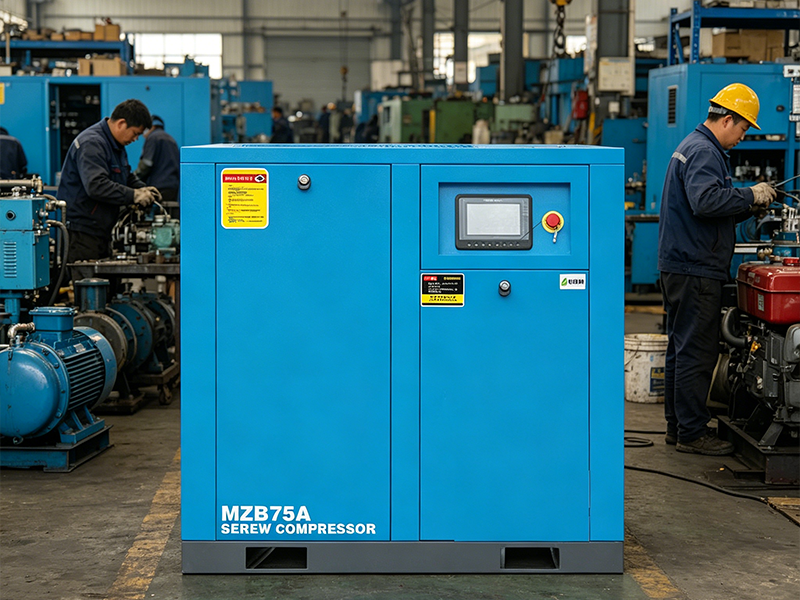 132kW Inverter Screw Compressor