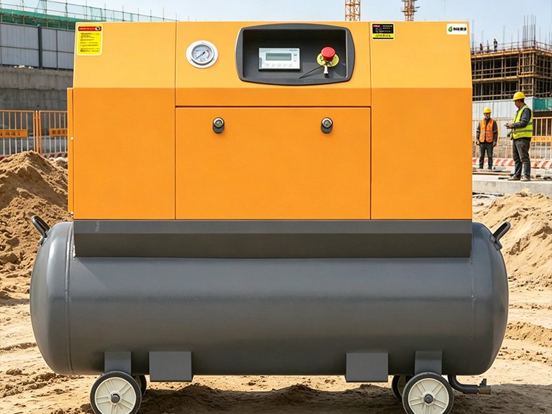 Easy Move Portable Screw Compressor